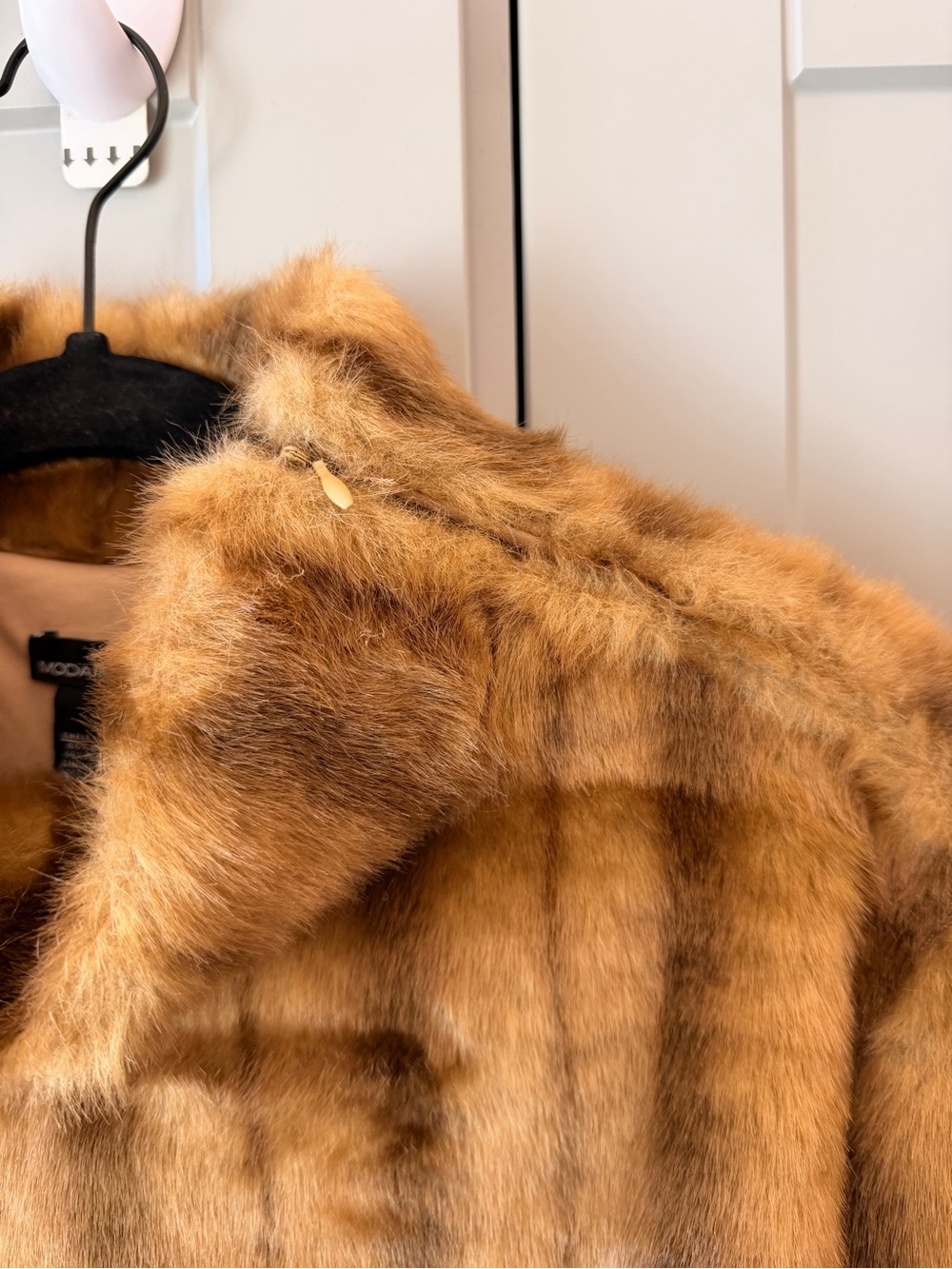 Vintage Moda International sable faux fur pullover sweater - Picture 5 of 5